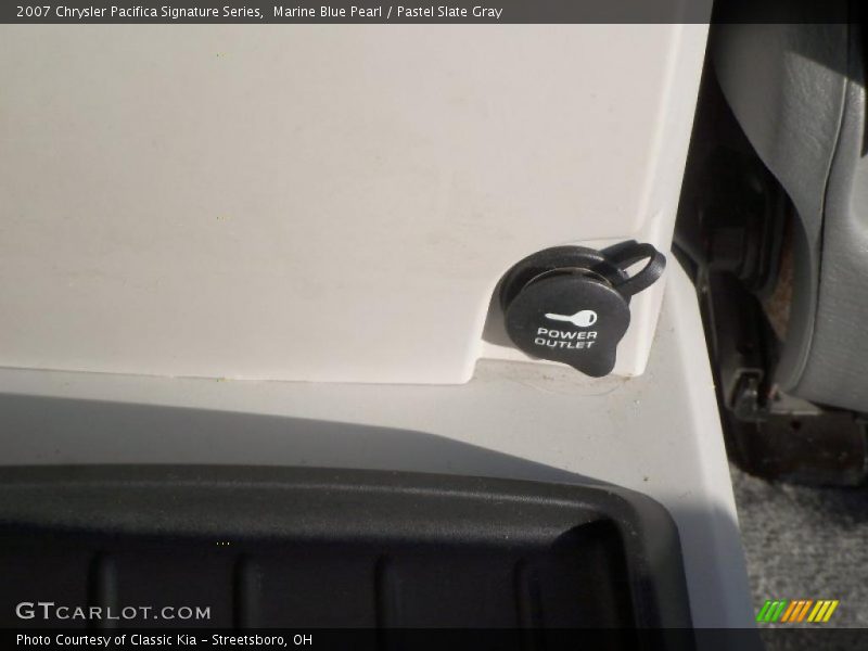 Marine Blue Pearl / Pastel Slate Gray 2007 Chrysler Pacifica Signature Series