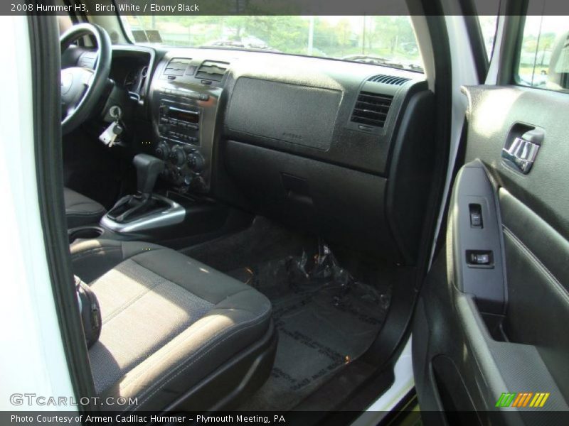 Birch White / Ebony Black 2008 Hummer H3