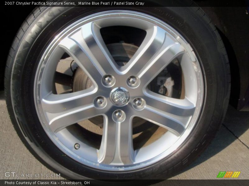 Marine Blue Pearl / Pastel Slate Gray 2007 Chrysler Pacifica Signature Series