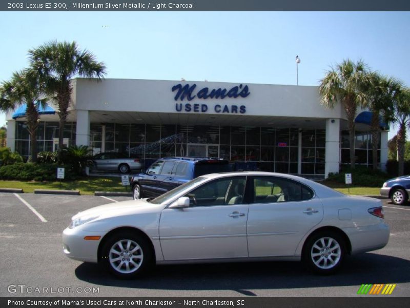 Millennium Silver Metallic / Light Charcoal 2003 Lexus ES 300