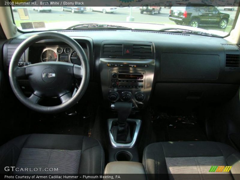 Birch White / Ebony Black 2008 Hummer H3