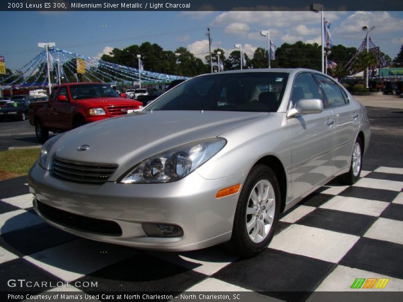 Millennium Silver Metallic / Light Charcoal 2003 Lexus ES 300