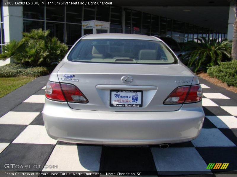 Millennium Silver Metallic / Light Charcoal 2003 Lexus ES 300