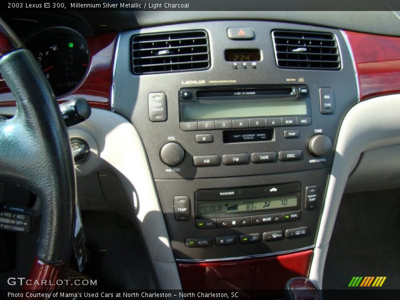 Millennium Silver Metallic / Light Charcoal 2003 Lexus ES 300