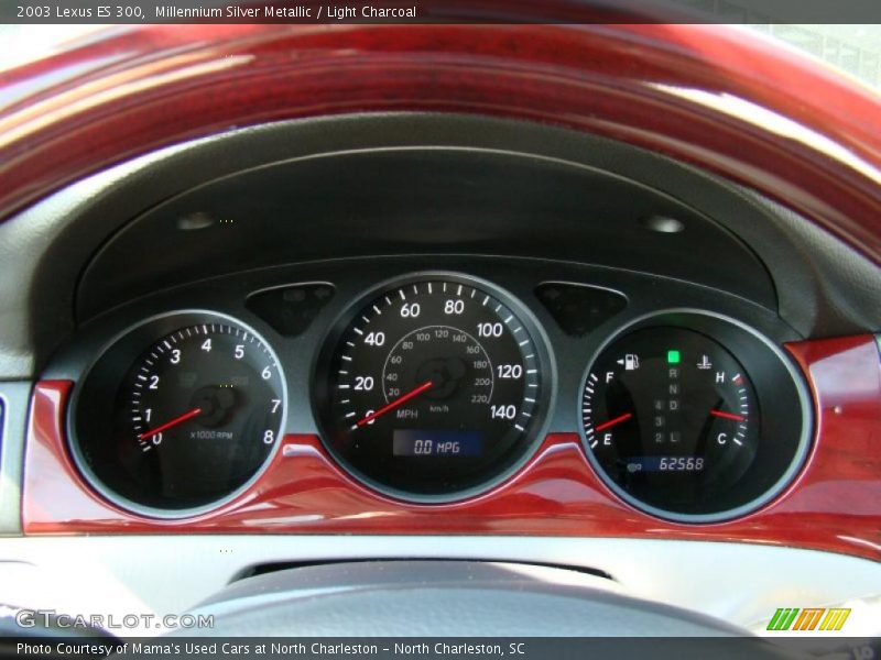 Millennium Silver Metallic / Light Charcoal 2003 Lexus ES 300