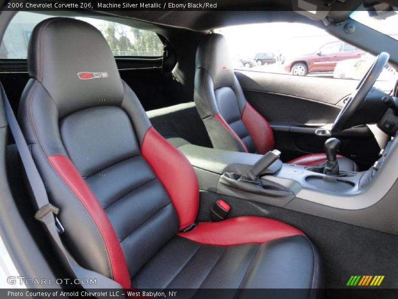  2006 Corvette Z06 Ebony Black/Red Interior