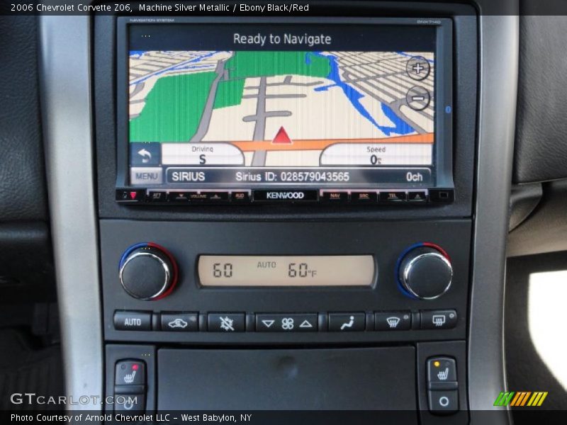 Navigation of 2006 Corvette Z06