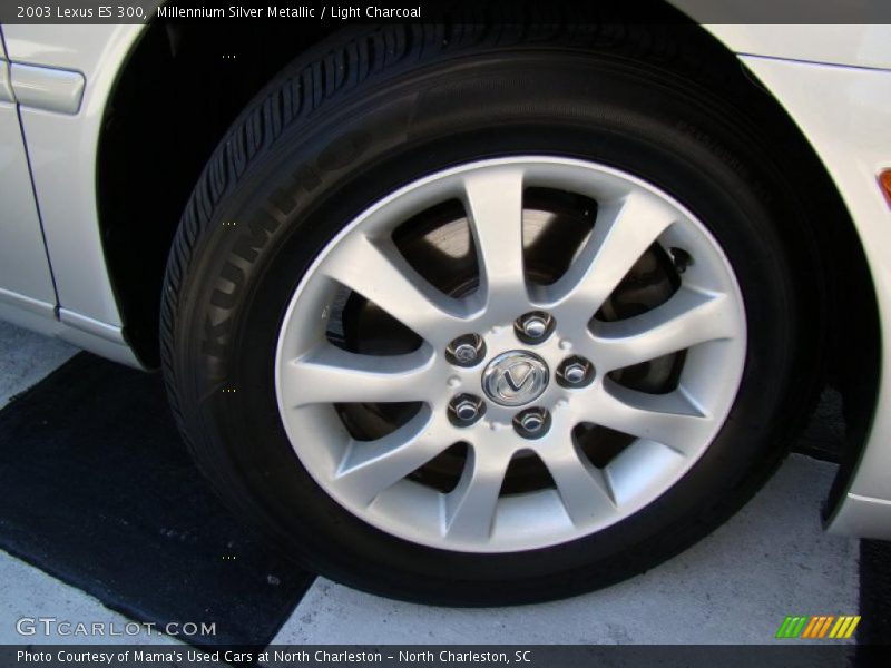 Millennium Silver Metallic / Light Charcoal 2003 Lexus ES 300