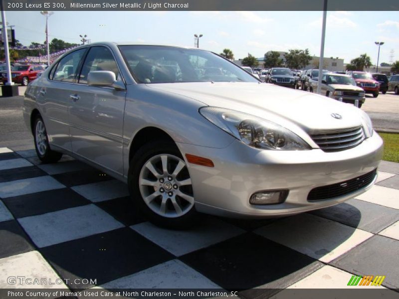 Millennium Silver Metallic / Light Charcoal 2003 Lexus ES 300