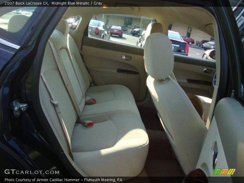 Midnight Blue Metallic / Gray 2007 Buick LaCrosse CX