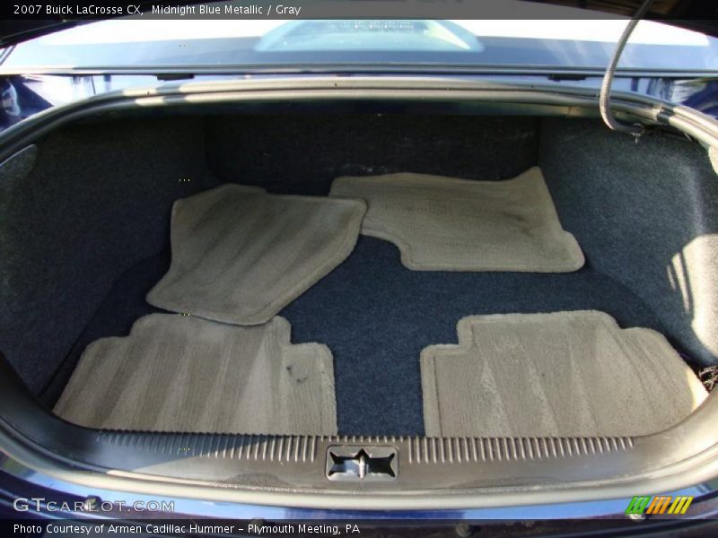 Midnight Blue Metallic / Gray 2007 Buick LaCrosse CX