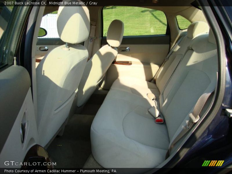 Midnight Blue Metallic / Gray 2007 Buick LaCrosse CX