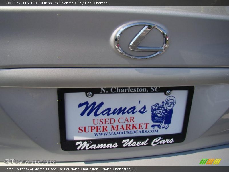 Millennium Silver Metallic / Light Charcoal 2003 Lexus ES 300