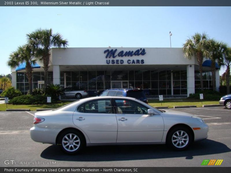 Millennium Silver Metallic / Light Charcoal 2003 Lexus ES 300