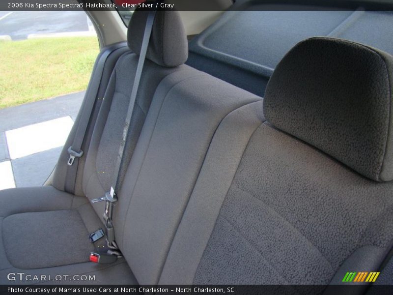 Clear Silver / Gray 2006 Kia Spectra Spectra5 Hatchback