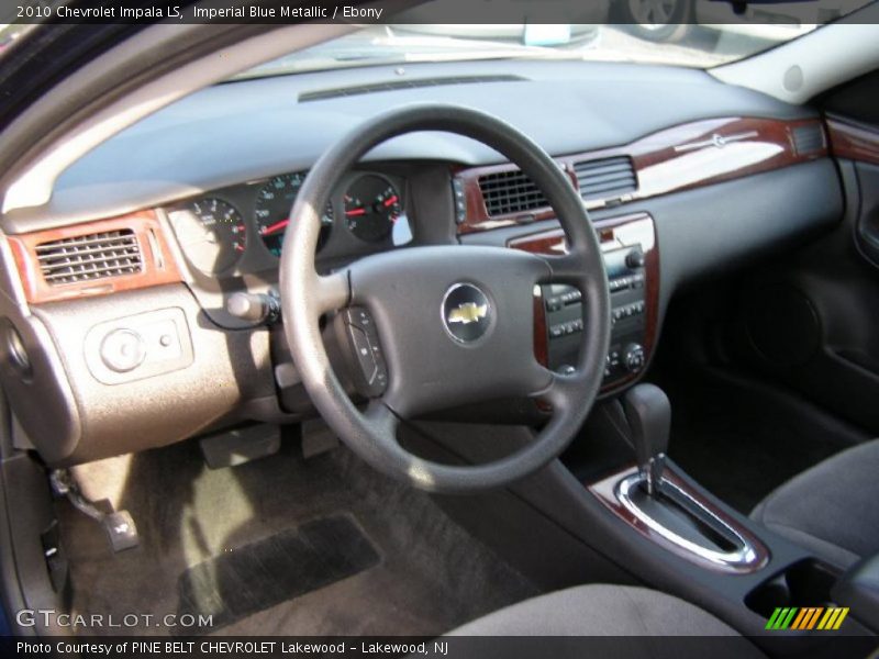 Imperial Blue Metallic / Ebony 2010 Chevrolet Impala LS