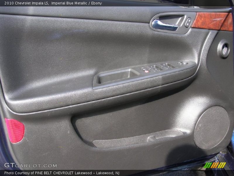 Imperial Blue Metallic / Ebony 2010 Chevrolet Impala LS