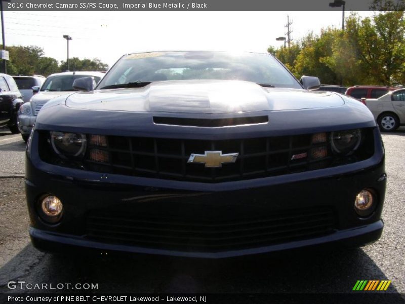 Imperial Blue Metallic / Black 2010 Chevrolet Camaro SS/RS Coupe