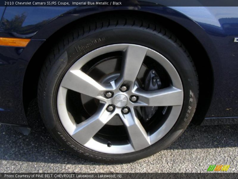 Imperial Blue Metallic / Black 2010 Chevrolet Camaro SS/RS Coupe