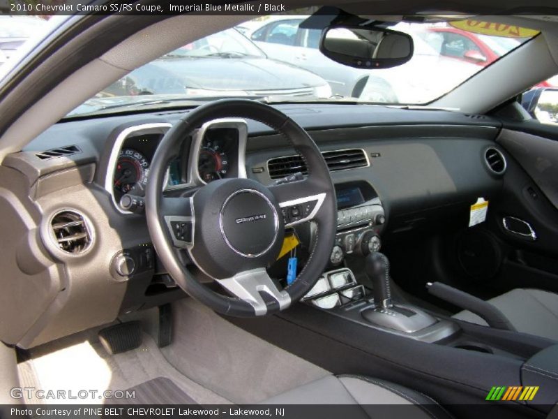 Imperial Blue Metallic / Black 2010 Chevrolet Camaro SS/RS Coupe
