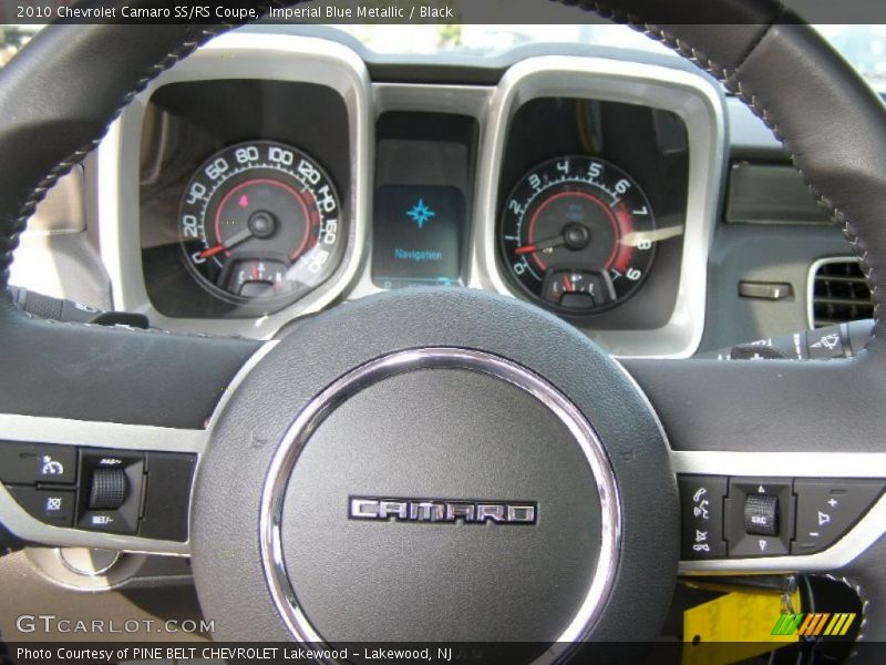 Imperial Blue Metallic / Black 2010 Chevrolet Camaro SS/RS Coupe