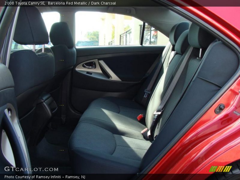 Barcelona Red Metallic / Dark Charcoal 2008 Toyota Camry SE