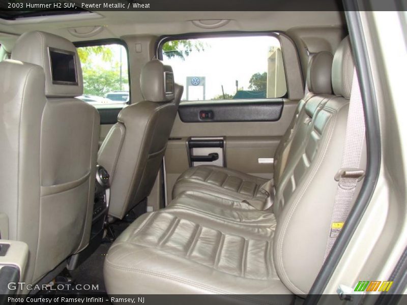  2003 H2 SUV Wheat Interior