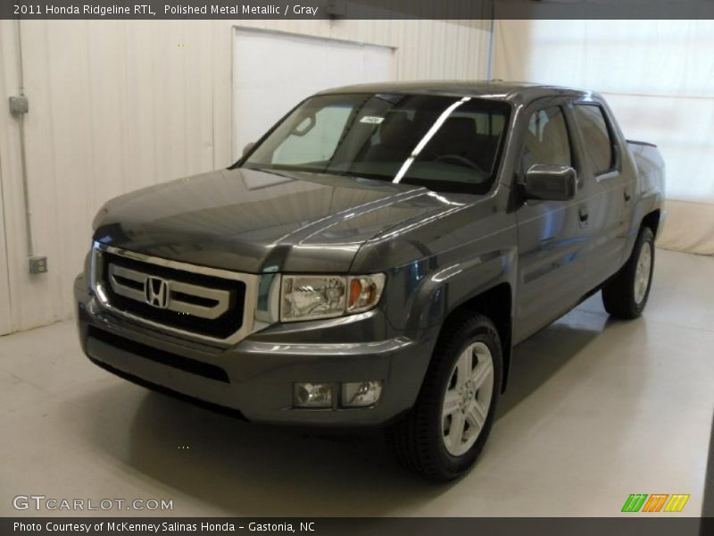 Polished Metal Metallic / Gray 2011 Honda Ridgeline RTL