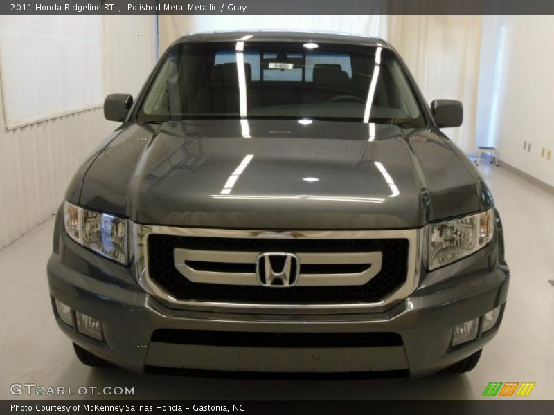 Polished Metal Metallic / Gray 2011 Honda Ridgeline RTL