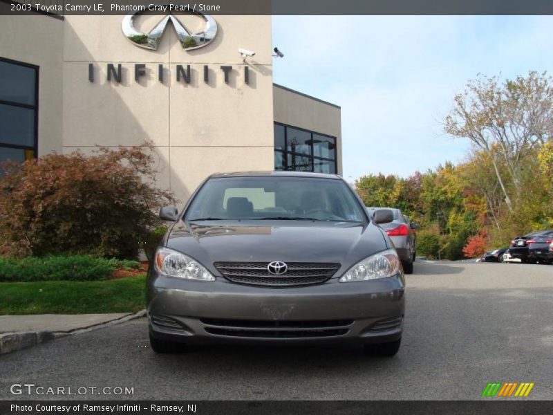 Phantom Gray Pearl / Stone 2003 Toyota Camry LE