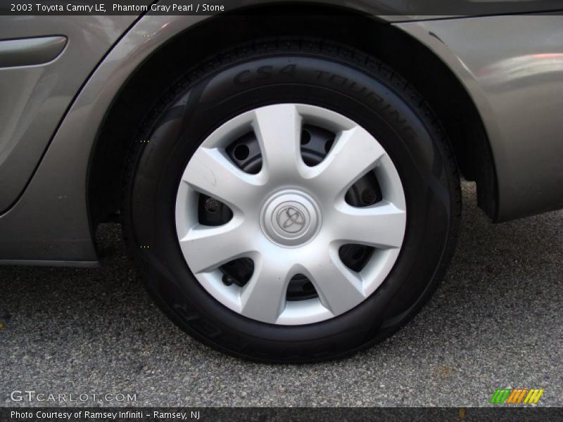 Phantom Gray Pearl / Stone 2003 Toyota Camry LE