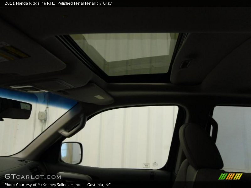 Polished Metal Metallic / Gray 2011 Honda Ridgeline RTL