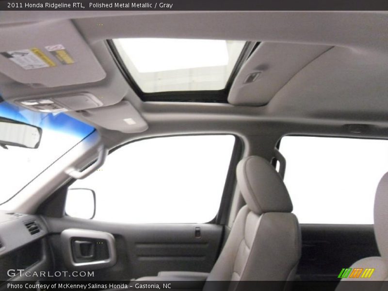Polished Metal Metallic / Gray 2011 Honda Ridgeline RTL