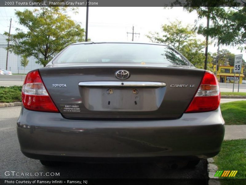 Phantom Gray Pearl / Stone 2003 Toyota Camry LE