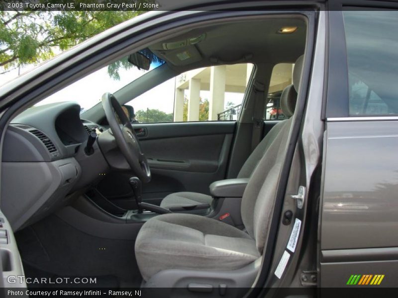 Phantom Gray Pearl / Stone 2003 Toyota Camry LE