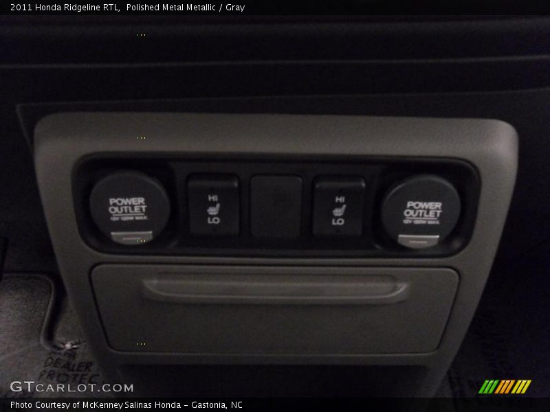 Controls of 2011 Ridgeline RTL
