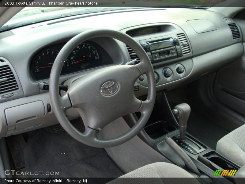 Phantom Gray Pearl / Stone 2003 Toyota Camry LE