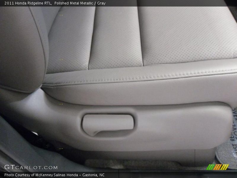 Polished Metal Metallic / Gray 2011 Honda Ridgeline RTL