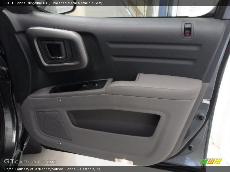  2011 Ridgeline RTL Gray Interior