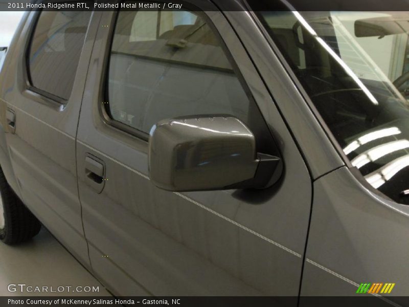 Polished Metal Metallic / Gray 2011 Honda Ridgeline RTL