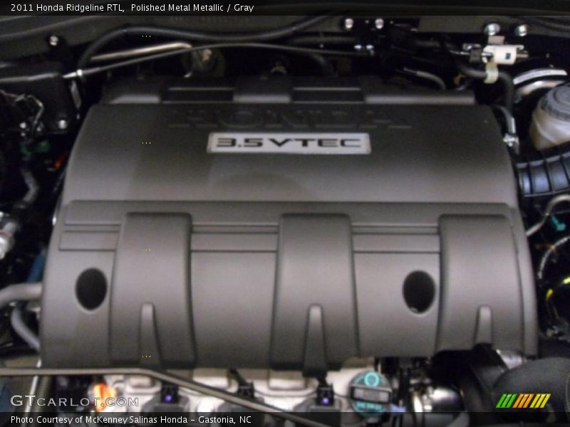  2011 Ridgeline RTL Engine - 3.5 Liter SOHC 24-Valve VTEC V6