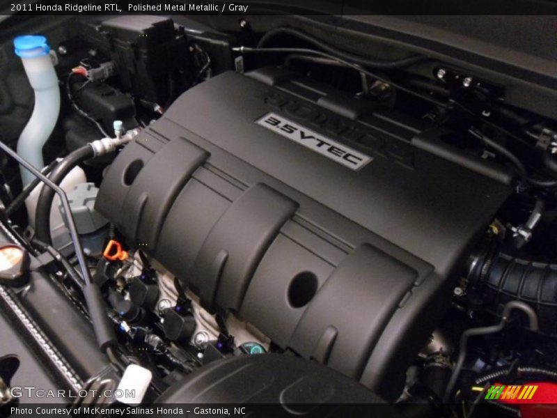  2011 Ridgeline RTL Engine - 3.5 Liter SOHC 24-Valve VTEC V6