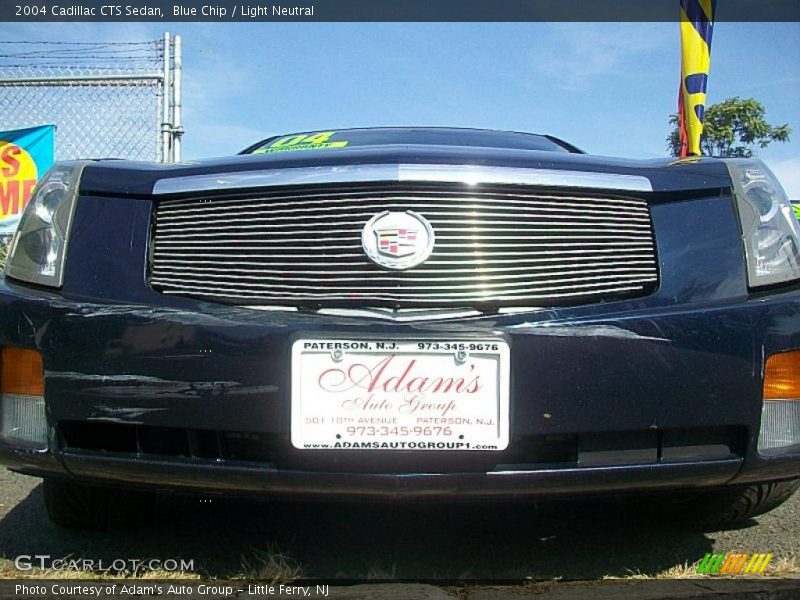 Blue Chip / Light Neutral 2004 Cadillac CTS Sedan