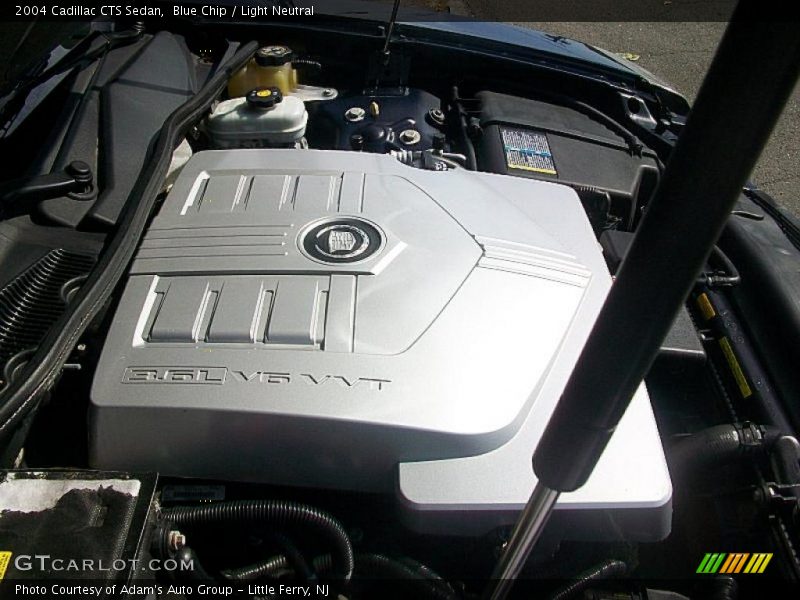 Blue Chip / Light Neutral 2004 Cadillac CTS Sedan