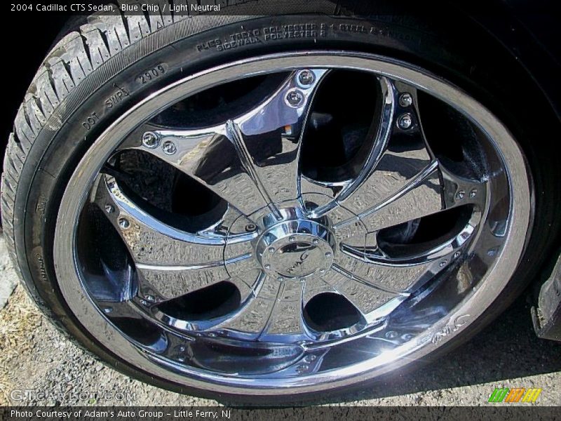 Blue Chip / Light Neutral 2004 Cadillac CTS Sedan