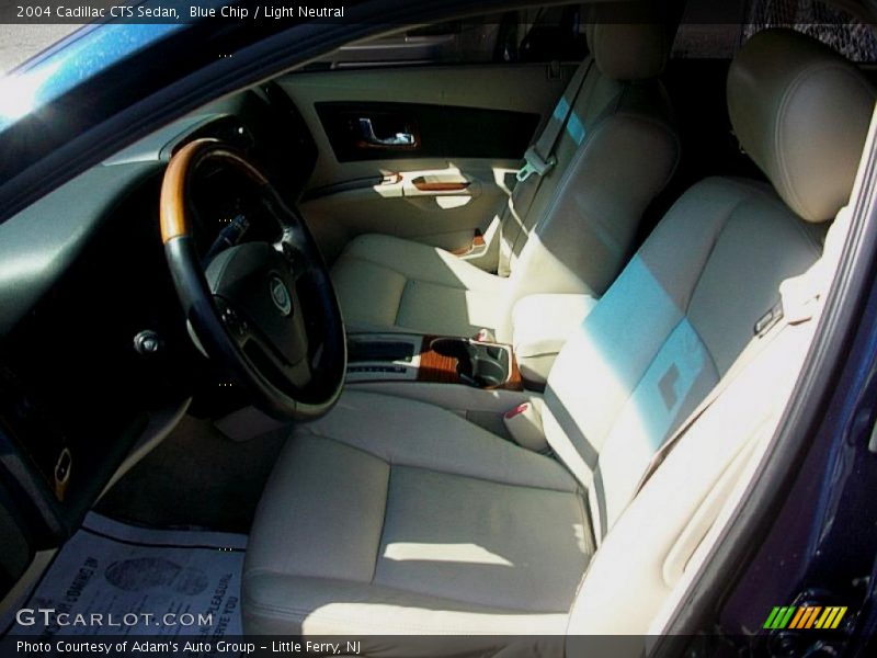 Blue Chip / Light Neutral 2004 Cadillac CTS Sedan