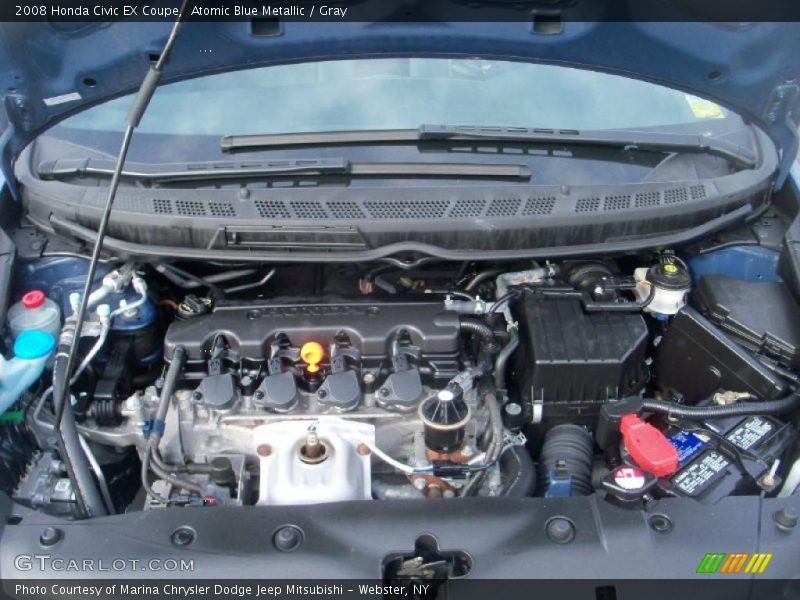  2008 Civic EX Coupe Engine - 1.8 Liter SOHC 16-Valve 4 Cylinder