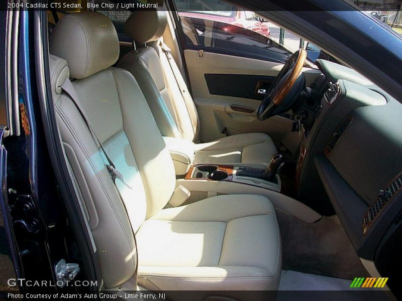 Blue Chip / Light Neutral 2004 Cadillac CTS Sedan