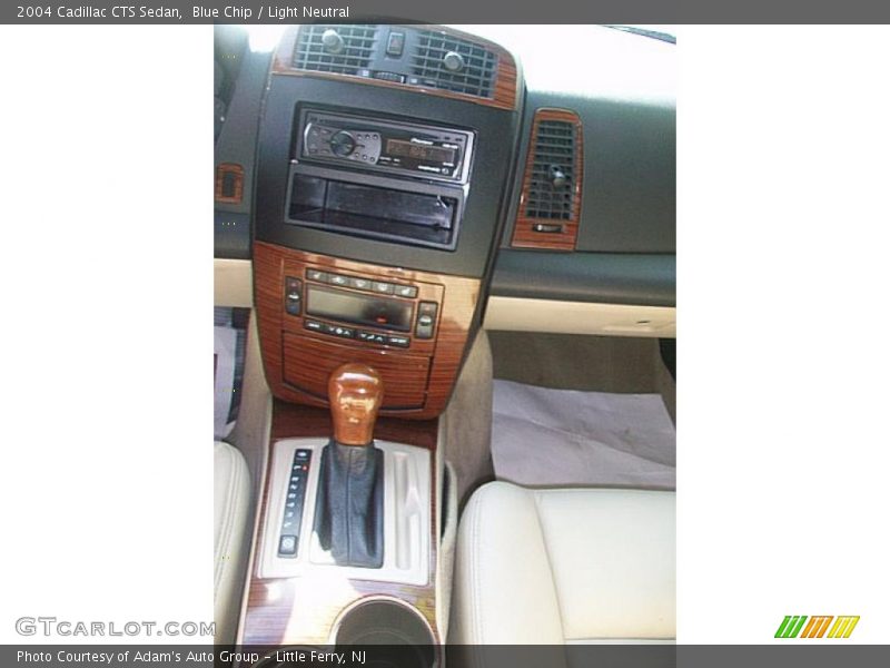 Blue Chip / Light Neutral 2004 Cadillac CTS Sedan