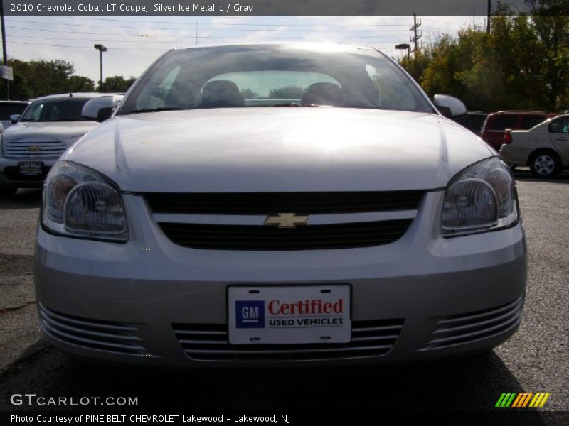 Silver Ice Metallic / Gray 2010 Chevrolet Cobalt LT Coupe